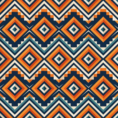 vektör kesintisiz geometrik desen