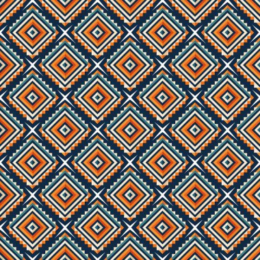 etnik seamless modeli. vektör çizim