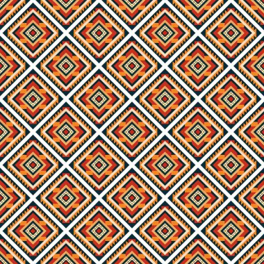 Soyut geometrik şekilli kusursuz desen