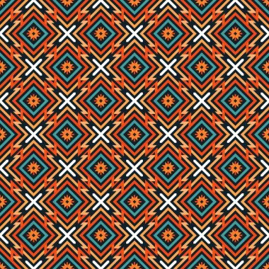 vektör kesintisiz geometrik desen