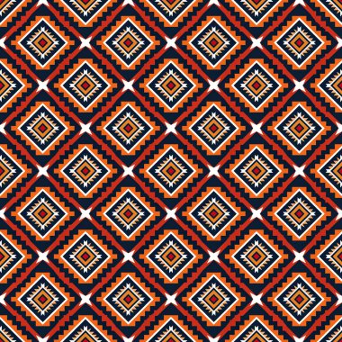 soyut etnik vektör arka plan sorunsuz. vektör çizim
