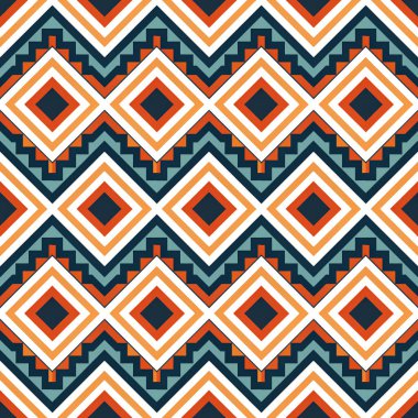 Kusursuz geometrik desen. vektör soyut arkaplan. etnik süs.