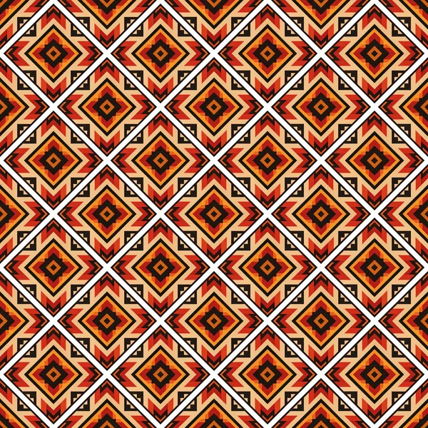 Geometrik şekilli kusursuz etnik desen