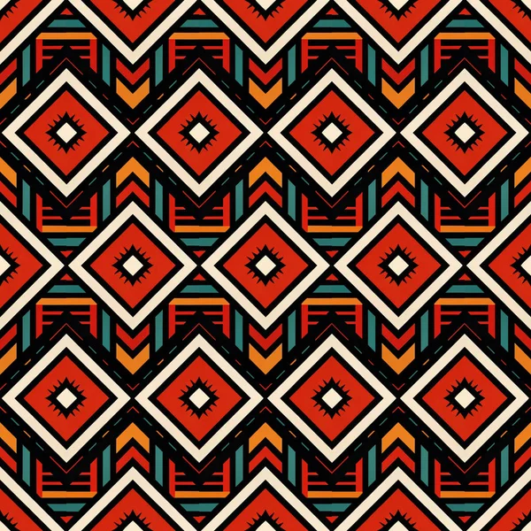 Kusursuz kabile etnik kalıbı. Geometrik vektör deseni