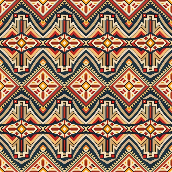 Kusursuz kabile etnik kalıbı. Geometrik vektör deseni