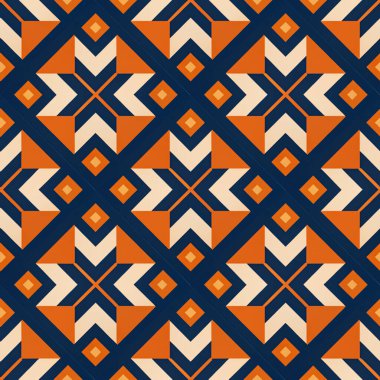 Kusursuz desen. Geometrik şekillerin soyut arkaplanı. modern doku.