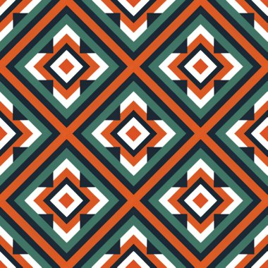 vektör kesintisiz geometrik desen.