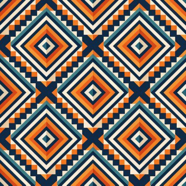 Vektör modern dikişsiz geometri deseni