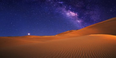 Yıldızlı güzel gece gökyüzü