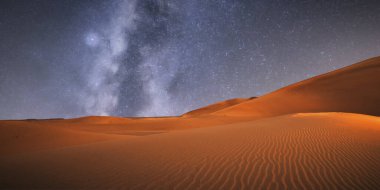 Yıldızlı güzel gece gökyüzü