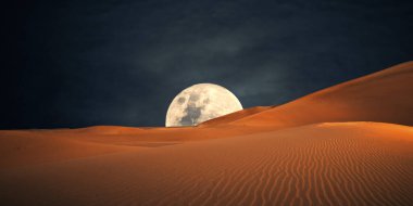 Çöl kumları ve kum tepeleri