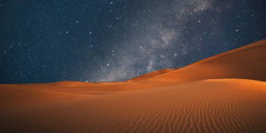 Yıldızlı güzel gece gökyüzü