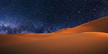 Çölün güzel manzarası