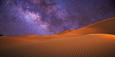 Güzel Samanyolu ve yıldızlar