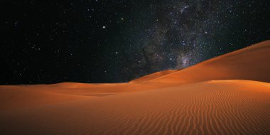 Çölün güzel manzarası