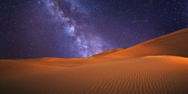 Çölün güzel manzarası