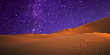 Çölün güzel manzarası