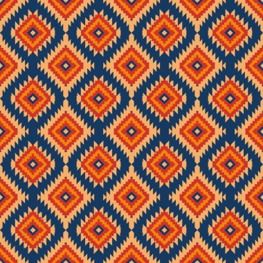 Geleneksel Meksika pürüzsüz deseni