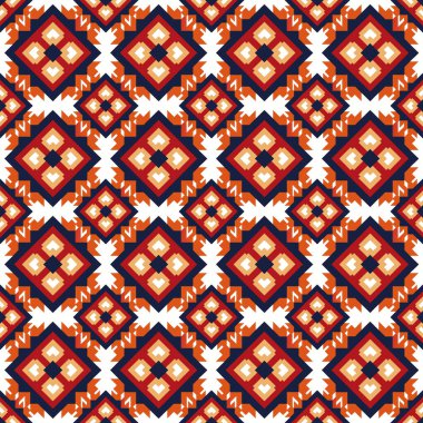 Kusursuz geometrik desen. Vektör illüstrasyonu