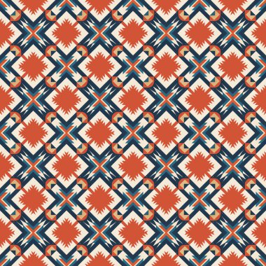 Etnik boho kusursuz desen. Yazdır. arka plan tekrarlanıyor. Kumaş tasarımı, duvar kağıdı.