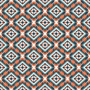 soyut etnik vektör sorunsuz arka plan
