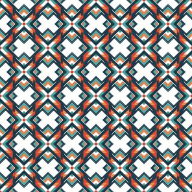 Soyut geometrik dikişsiz desen. Vektör çizimi. Doku yineleniyor.