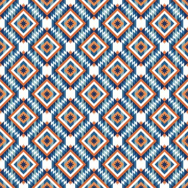 Etnik model. soyut kaleydoskop kumaş tasarımı.