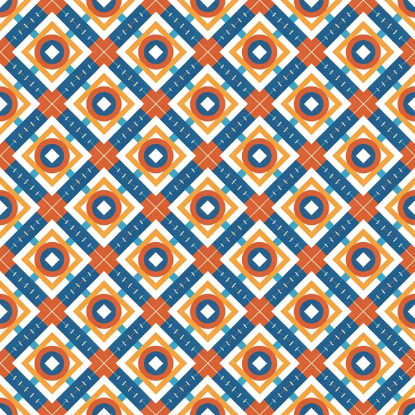 Geometrik dikişsiz desen. renkli vektör arkaplanı.