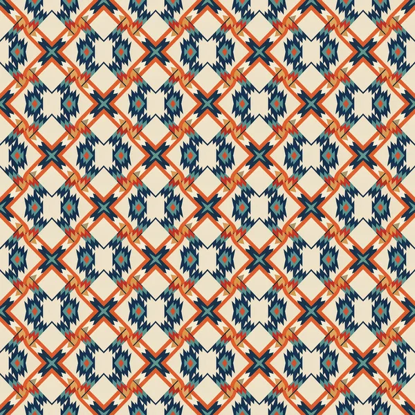 geometrik öğelerle Dikişsiz soyut desen