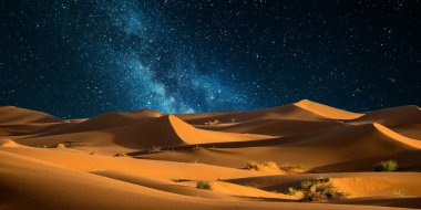 Samanyolu ve çöl yıldızları