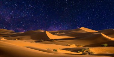 Çölün güzel manzarası