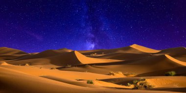 Çölün güzel manzarası