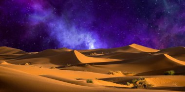 Çölün güzel manzarası