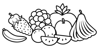 Çeşitli taze meyveler, sağlıklı beslenmek için mükemmel aşçılık projeleri ve canlı yaşam tarzı görselleri. Tazelik ve beslenme.