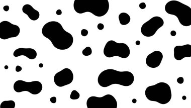 Siyah ve beyaz inek desenleri moda, dekor ve yaratıcı projeler için eğlenceli, modern bir estetik sunar..