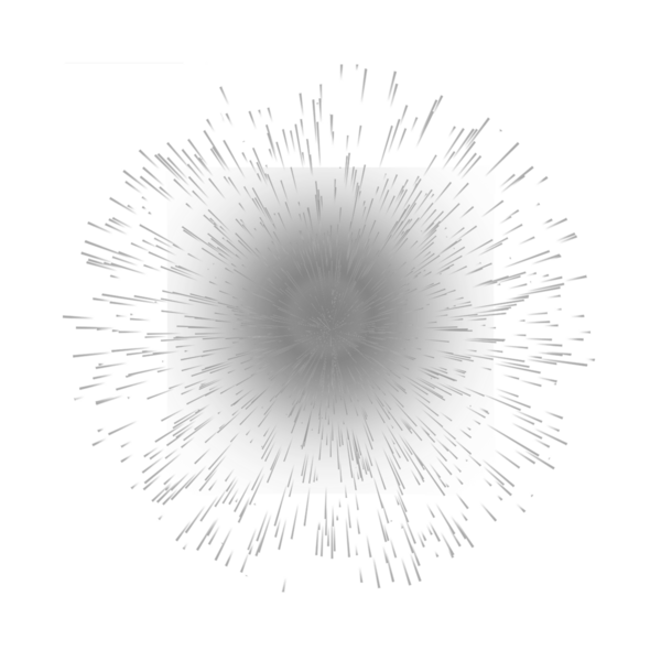 Siyah zemin üzerinde dramatik beyaz ışık patlaması, enerji ve hareket iletimi