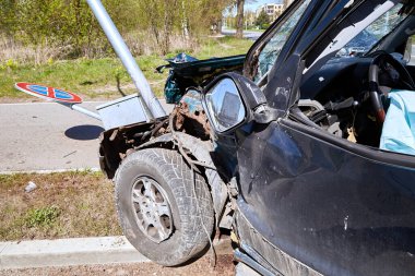 11 Mayıs 2021, Riga, Letonya: Bir kamyonla çarpışma, ulaşım geçmişi...