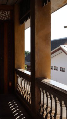 Çin şehrinin iç kısımları.