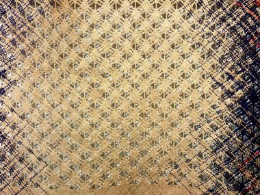 Soyut Batik Desenli Duvar Kağıdı. Geleneksel Malezya batiğinden esinlenilmiş, soyut motifler, akış çizgileri ve canlı renklerin yer aldığı sanatsal bir duvar kağıdı..