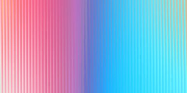 Pembe ve kırmızıdan solda maviye ve sağda cyan rengine geçiş gösteren dikey bir tırtıklı doku..
