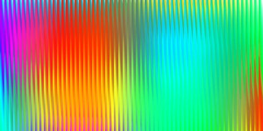 Yumuşak, bulanık bir efekt ile dikey çizgiler arasında geçiş yapan canlı bir gökkuşağı gradyanı içeren soyut bir arkaplan.