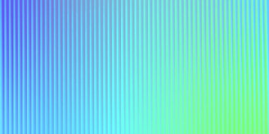 Soldaki maviden sağdaki yeşile dönüşen pürüzsüz eğimli dikey bir tırtıklı doku..