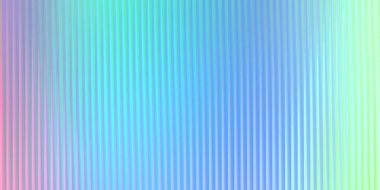 Pembe, mavi, yeşil ve sarı ipuçları arasında geçiş yapan yumuşak pastel eğimli dikey bir tırtıklı doku..