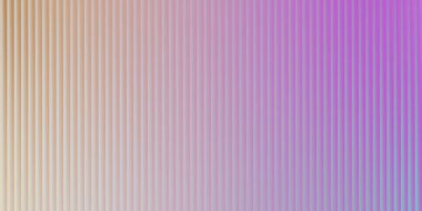 Bej, pembe ve mor renklerin yumuşak bir gradyanı belirgin dikey kaburgaları olan buzlu cam bir doku boyunca akar..