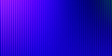 Soldaki koyu mavi ve mor 'dan sağdaki yeşil' ye ince kaburga çizgileriyle koyu bir dikey değişim..