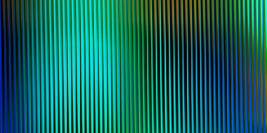 Mavi, yeşil, deniz mavisi, yeşil ve sarı gibi birden fazla renk içeren dikey tırtıklı bir doku, canlı ve soyut bir arkaplan oluşturur..