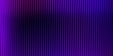 Mor 'dan maviye dönüşen düzgün eğimli dikey bir tırtıklı doku. Net detaylar ve canlı renkler görsel cazibeyi artırır.