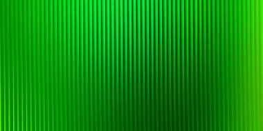 Parlak yeşilden koyu gölgeye doğru eğimli dikey tırtıklı bir doku pürüzsüz bir soyut arkaplan oluşturur..