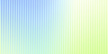 Soldaki maviden sağdaki açık yeşile dönüşen pürüzsüz bir eğimle dikey bir tırtıklı desen..