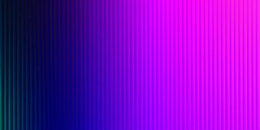 Soldaki koyu mavi ve mordan açık mora ve sağdaki pembe ve kaburgalı çizgilere canlı bir yatay değişim..